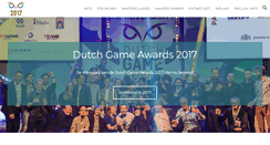 Desktop Screenshot of dutchgameawards.nl